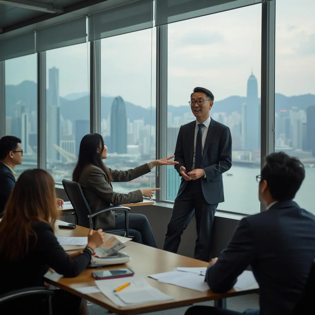Financial literacy seminar in Hong Kong